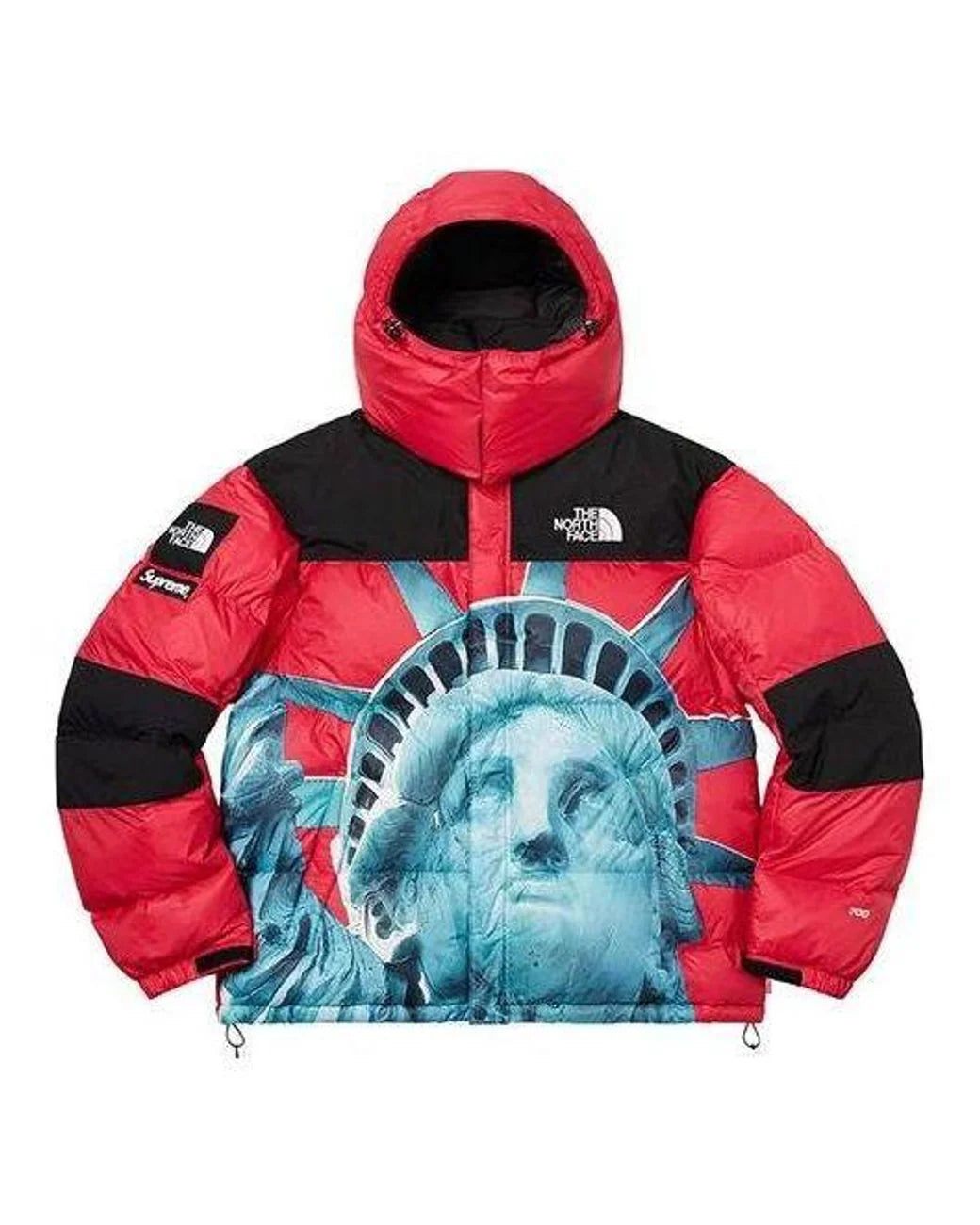 Supreme x The North Face Statue Of Liberty Mountain Red Jacket - GTA 5 Billionaire's Club